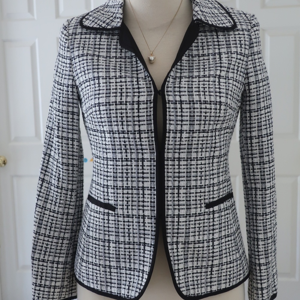 Pendleton Black And White Blazer/Jacket - image 2